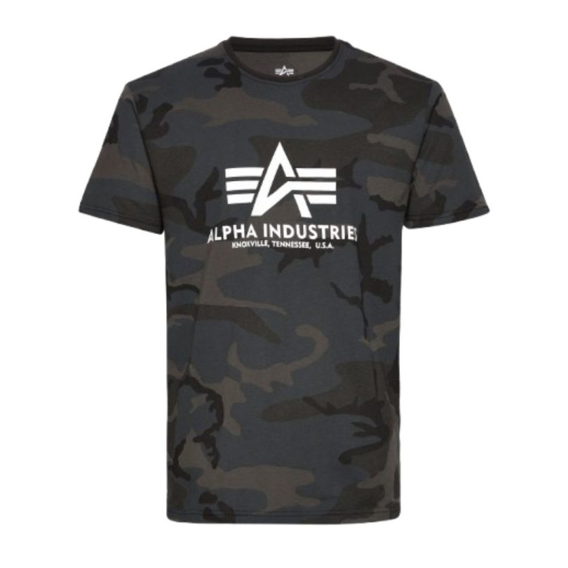 Majica, ALPHA Basic - Dark camo