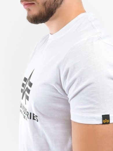 Majica, ALPHA Basic- white - Slika 3