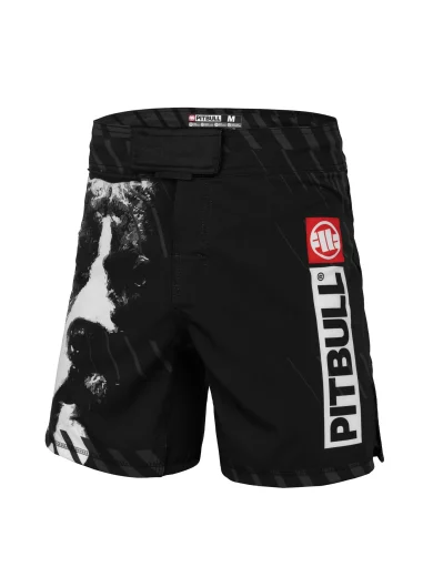 STREET DOG Black Grappling Shorts 3