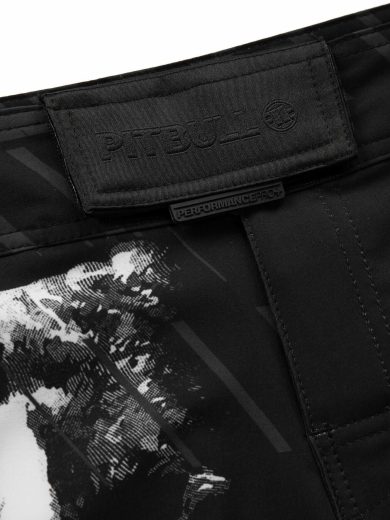 STREET DOG Black Grappling Shorts 3 - Slika 3