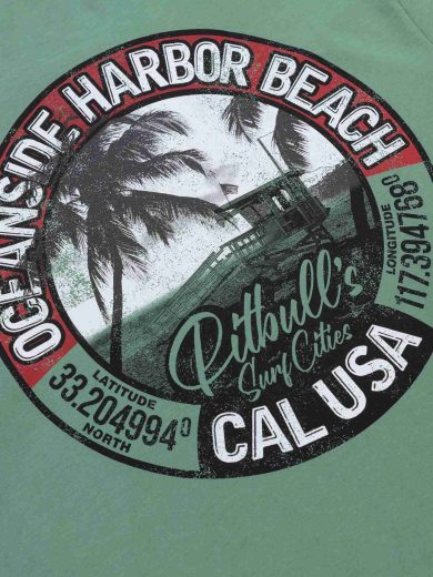 PB/WC Majica OCEANSIDE Mint - Slika 5