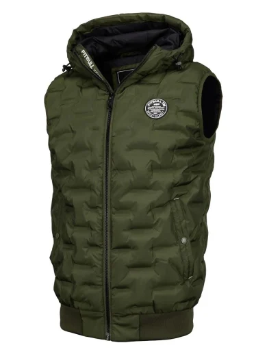 PB/WC prsluk CARVER HOODED olive
