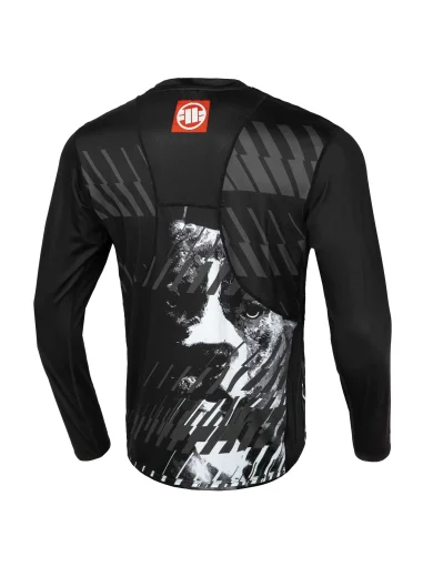 STREET DOG Black MESH Longsleeve - Slika 2
