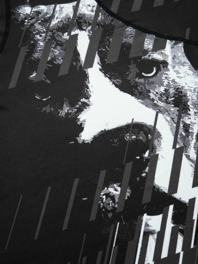 STREET DOG Black MESH Longsleeve - Slika 5