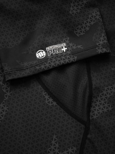NET CAMO 2 All Black Camo RASH GUARD - Slika 5