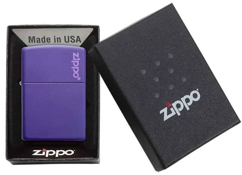 ZIPPO U.S.A. upaljač Purple Matte - Slika 2