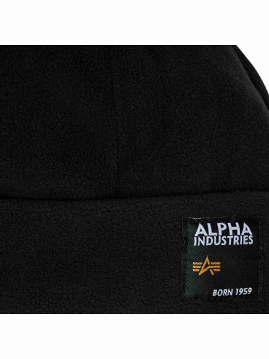 Kapa, ALPHA IND. Label Fleece Beanie - Slika 3