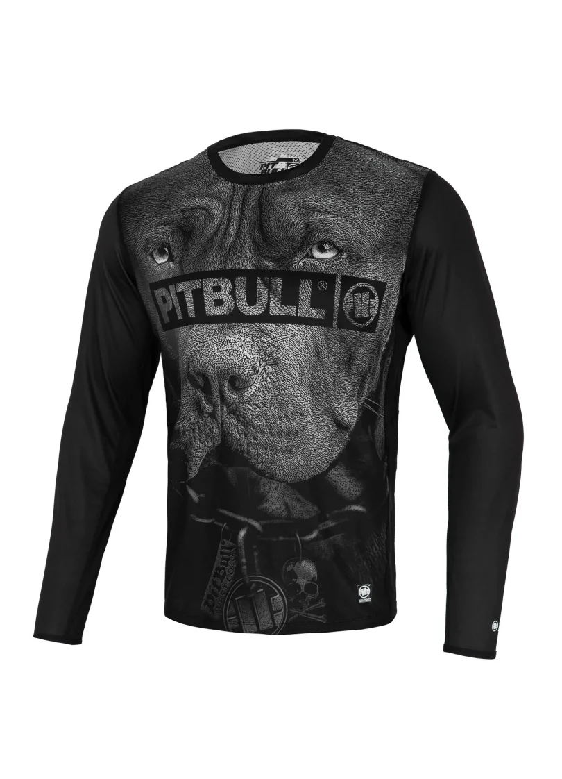 BORN IN 1989 Black MESH Longsleeve